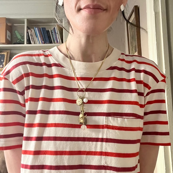 🍭 3/$20 urban outfitters nautical charm gold necklace - Picture 12 of 13